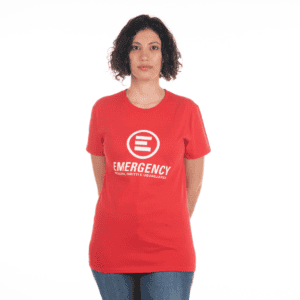 T-shirt unisex EMERGENCY rossa
